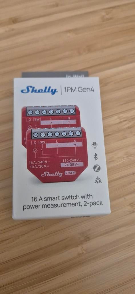 Shelly 13.00 uur Gen. 4, Ophalen of Verzenden