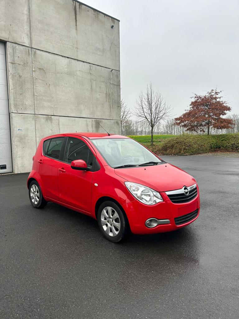 Opel agila 1.2 benzine 63kw bj2009 km101551jaar garantie, Achat, Entreprise, Boîte manuelle, 5 portes