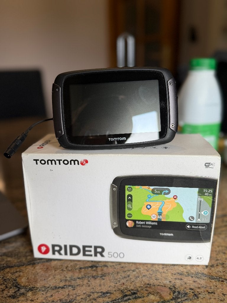 Tomtom GPS RIDER 500, Motos, Accessoires | Systèmes de navigation, Enlèvement, Utilisé