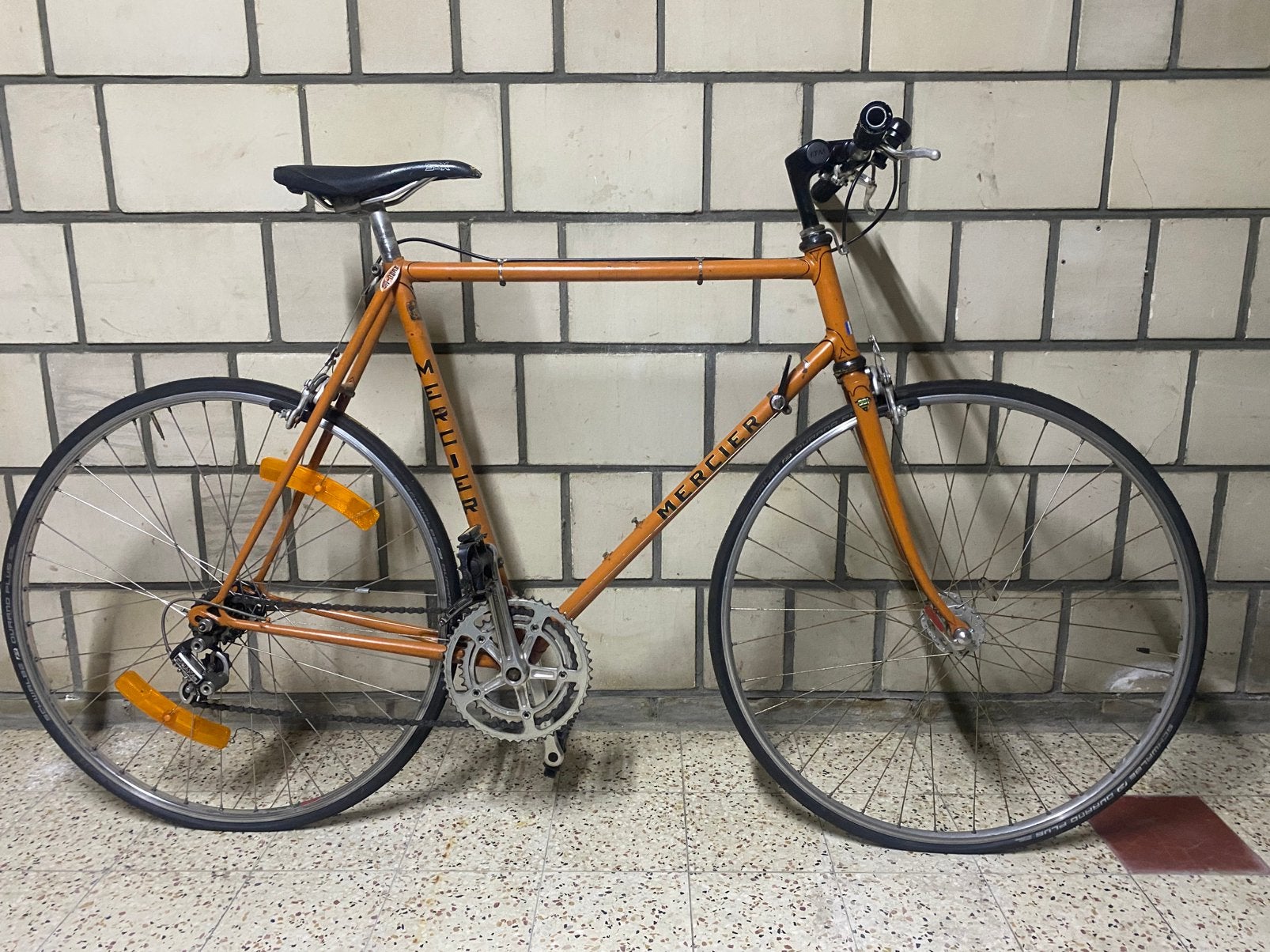 Originele Mercier koersfiets., Enlèvement, Frein sur jante, Années 60 ou plus récent