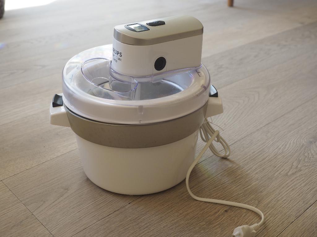 Machine à crème glacée Krups Perfect Mix 9000 - GVS241, Enlèvement ou Envoi, Utilisé, Élément de refroidissement