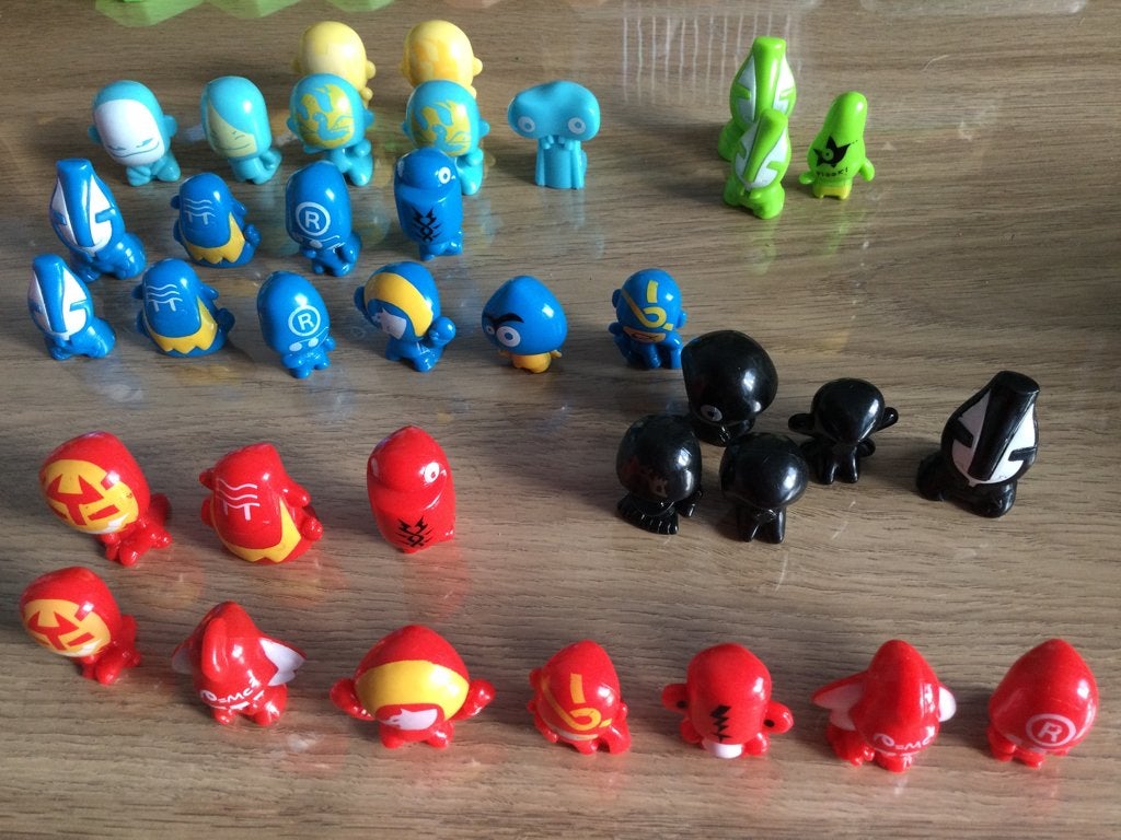 GoGo / GoGo’s / Crazy Bones. 88 stuks., Verzamelen, Ophalen, Zo goed als nieuw