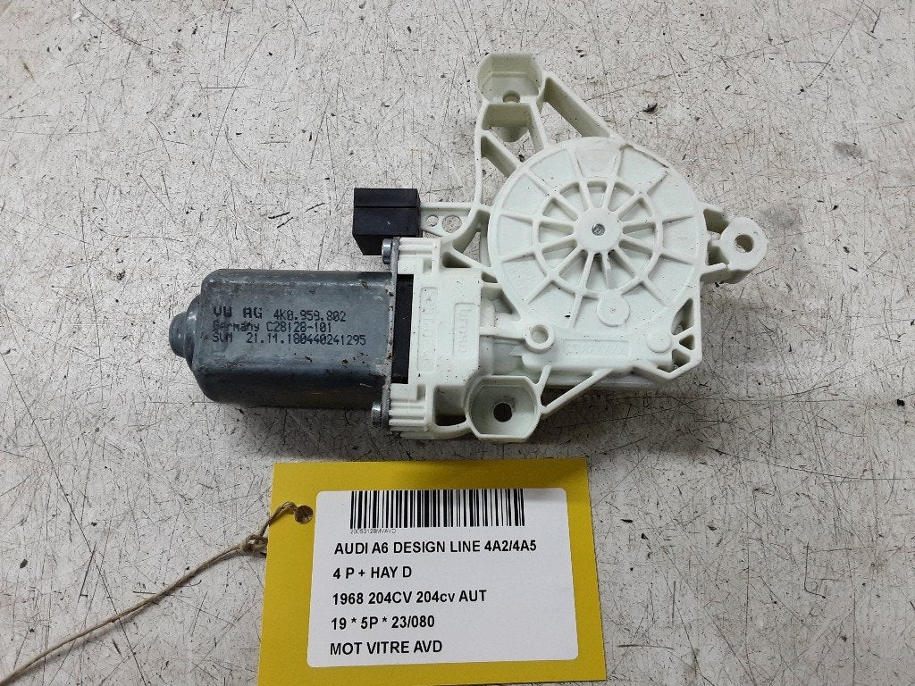MOTOR RAAMMECHANIEK RECHTS VOOR A6 Avant (C8) (4K0959802), Info@audi.de, Audi, Audi AG, Voor