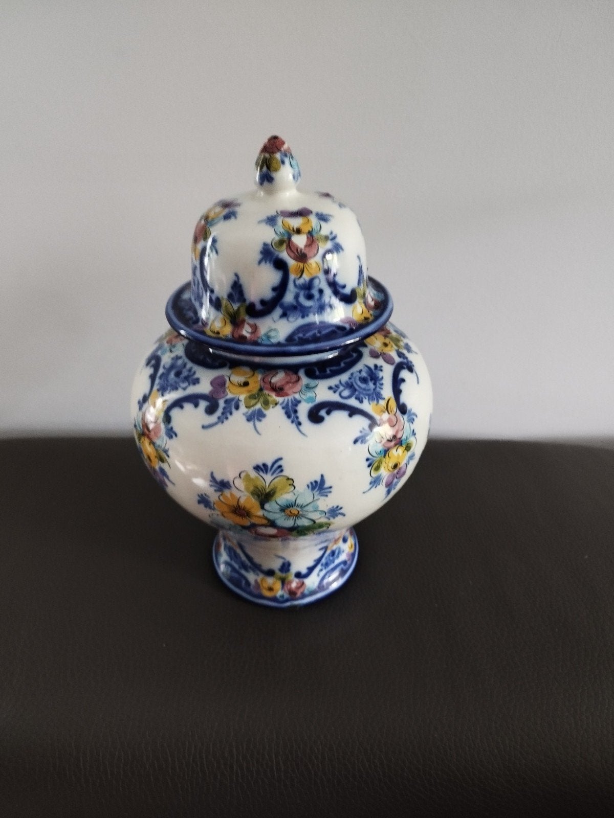 Vase ancien à couvercle portugais, Antiquités & Art, Enlèvement