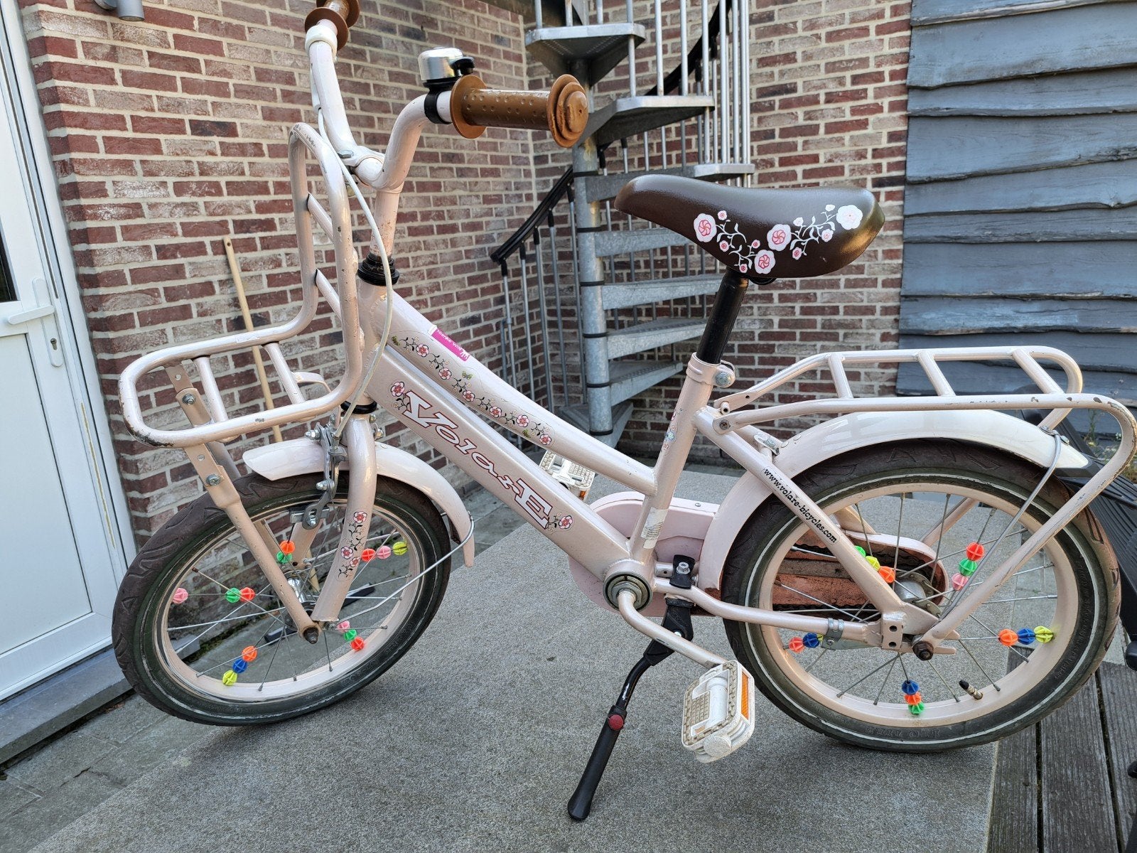 Meisjesfiets 16 inch roze, Enlèvement, Utilisé, 16 pouces, Liberty