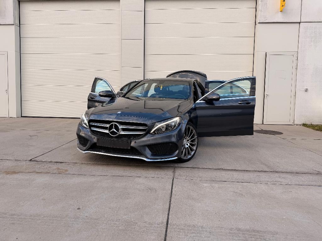 Mercedes C220d AMG Pack Automaat – 2016, Auto's, Automaat, 4 deurs, Achterwielaandrijving, 4 cilinders