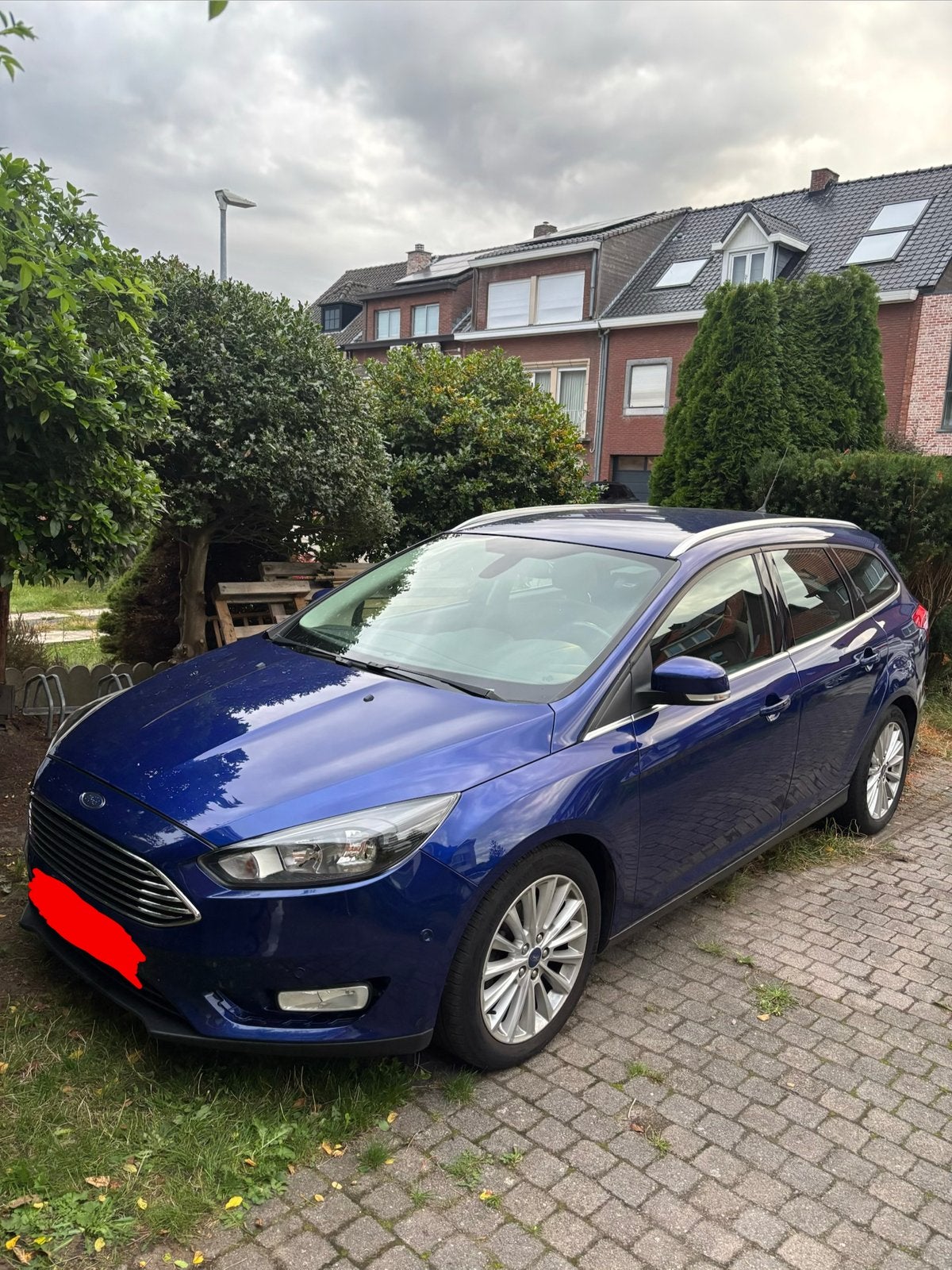 Ford Focus 1.0 EcoBoost Titanium, Auto's, Focus, Blauw, Handgeschakeld, 5 deurs