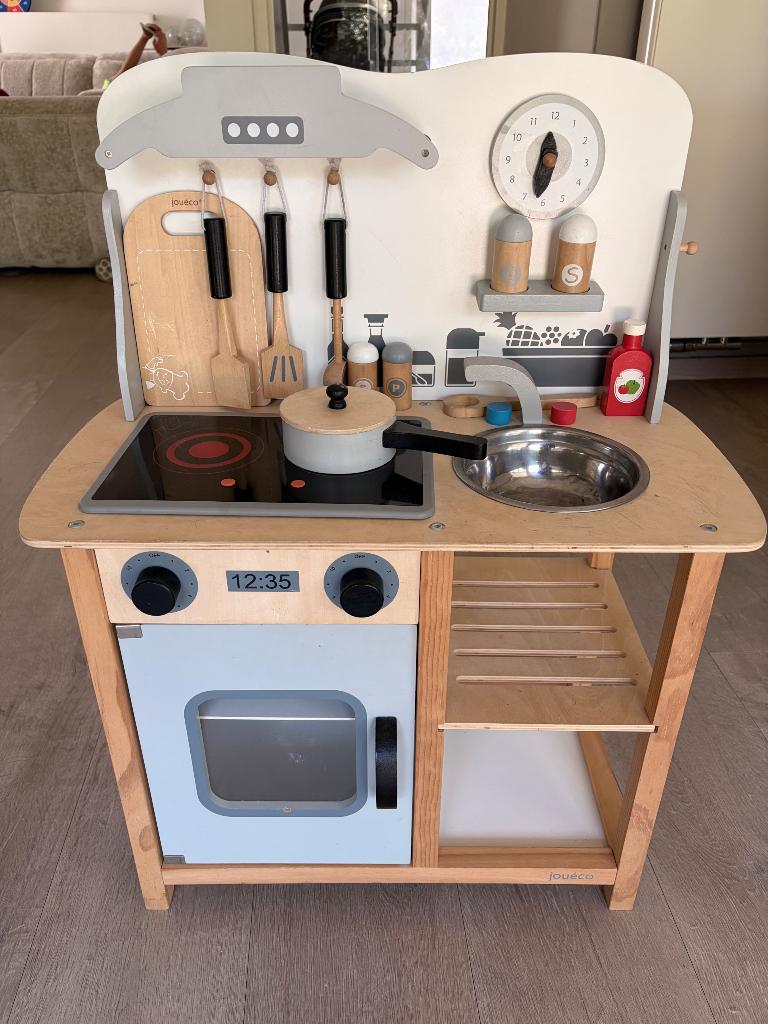 Houten speelkeuken, Enlèvement, Utilisé, Bois, Jouer à la cuisine