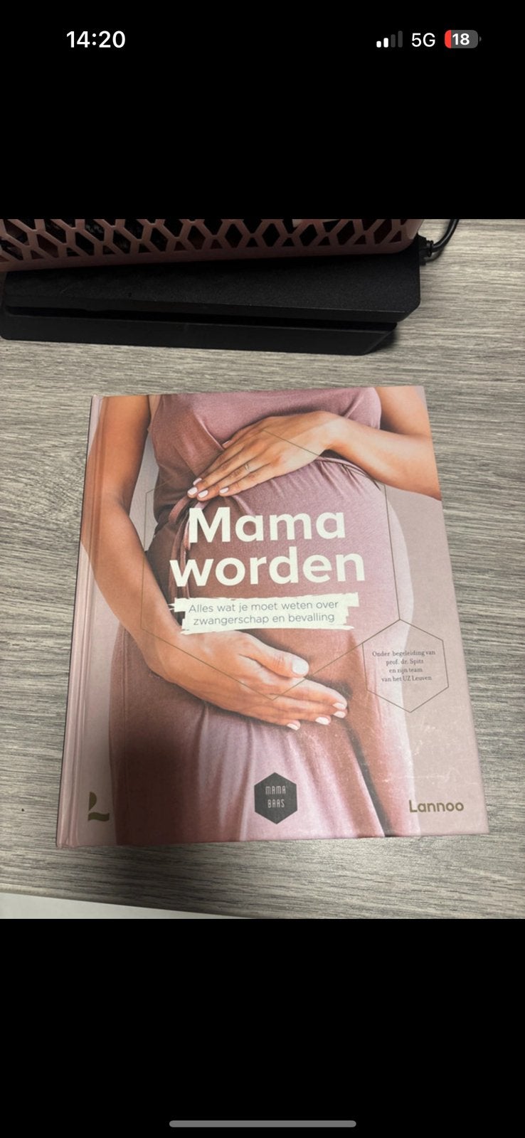 Boek mama worden, Livres, Grossesse & Éducation, Enlèvement ou Envoi, Comme neuf
