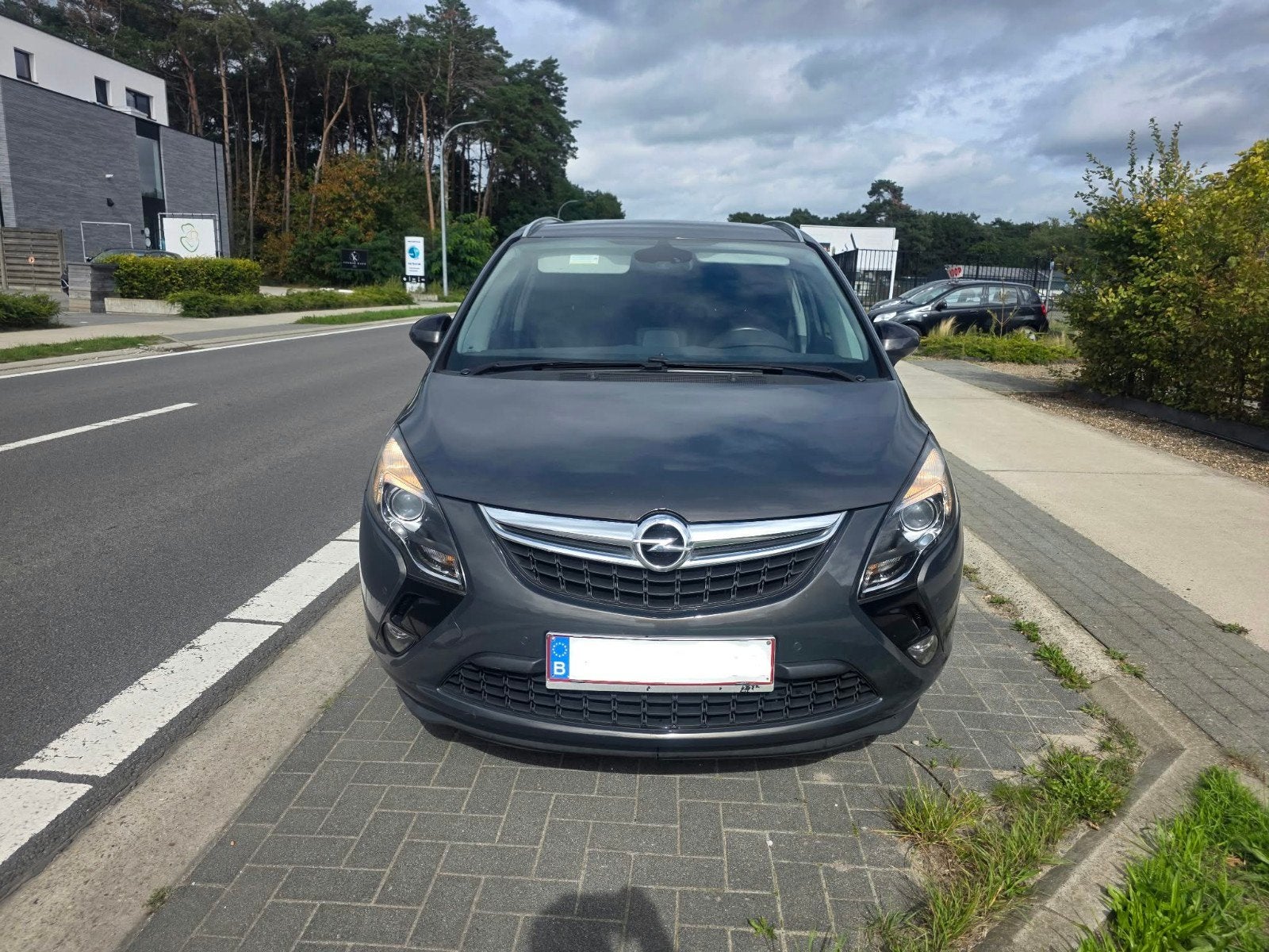 Opel Zafira tourer 1.6 Diesel  euro 6b /GPS /Airco/ camera, Auto's, Multifunctioneel stuurwiel, Euro 6, Bedrijf, 5 deurs
