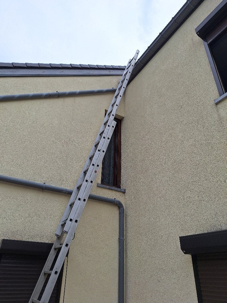 Echelle étirable 8mètres ( 2 * 450 cm ), Enlèvement, Utilisé