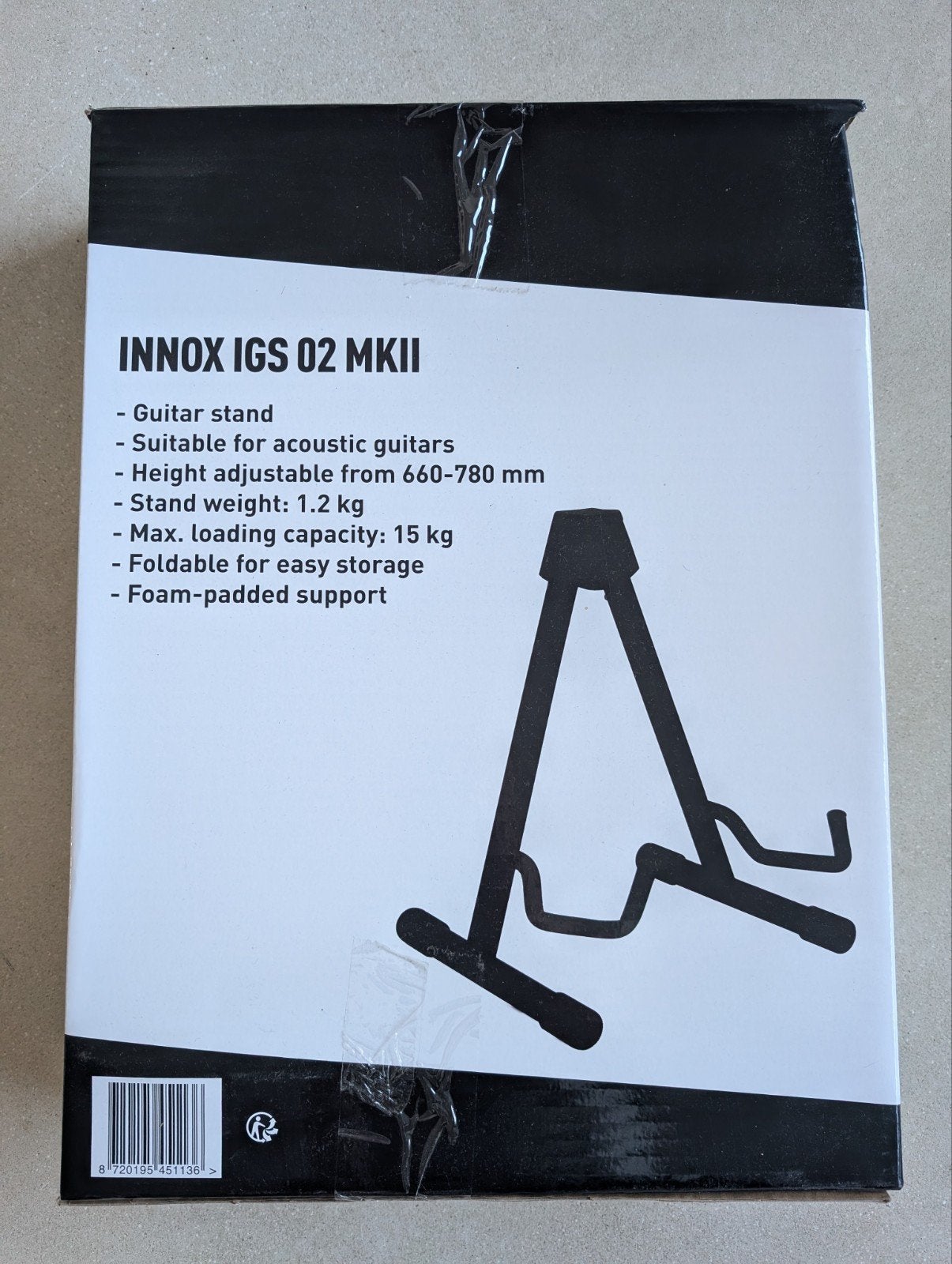 Gitaarstandaard Innox 02, Musique & Instruments, Enlèvement, Neuf, Pied pour instrument, Guitare