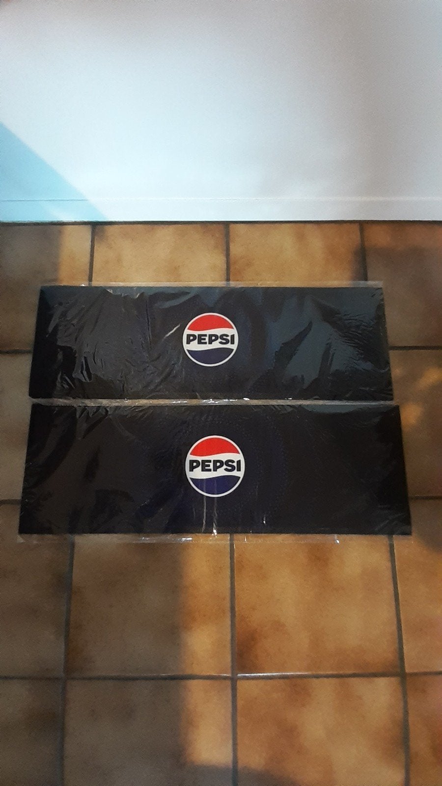 2 toogmatjes & 1 dienblad van pepsi cola nieuw in verpakking, Ophalen of Verzenden