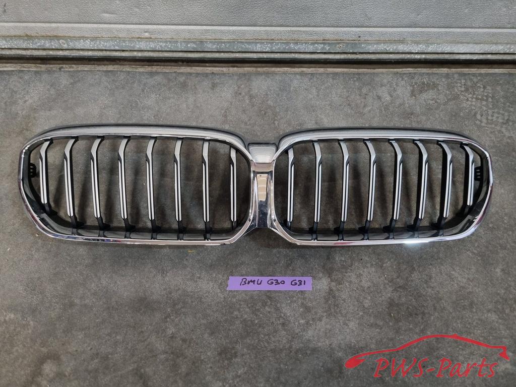 BMW G30 G31 LCI GRILL ORIGINEEL, -, Utilisé, -, Enlèvement ou Envoi