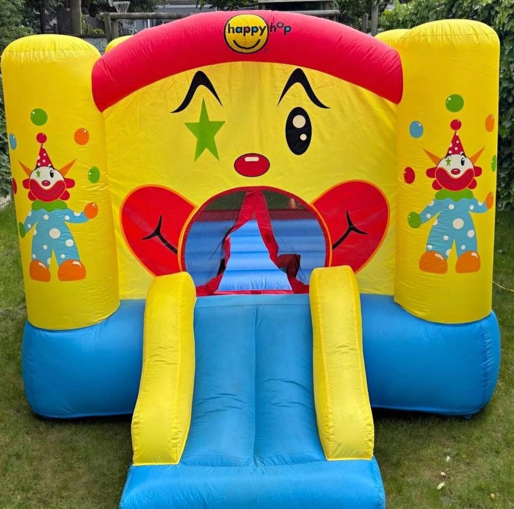 Château gonflable Happy Hop Clown, Enfants & Bébés, Enlèvement, Comme neuf