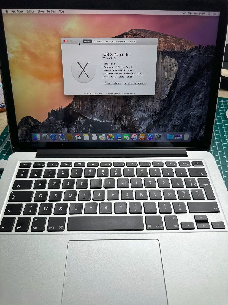 Apple MacBook Pro 2015 | 13" | i7 | 16 GB | 500GB SSD, Informatique & Logiciels, Enlèvement ou Envoi, 13 pouces, 512 GB, Utilisé