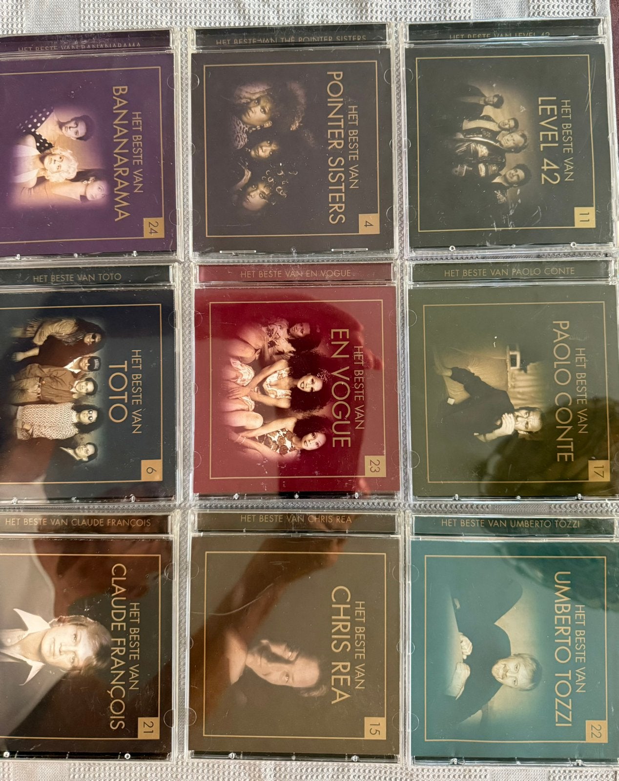 Diverse cds a 1€/stuk of alle voor 7€, Ophalen of Verzenden, Zo goed als nieuw, Digipak