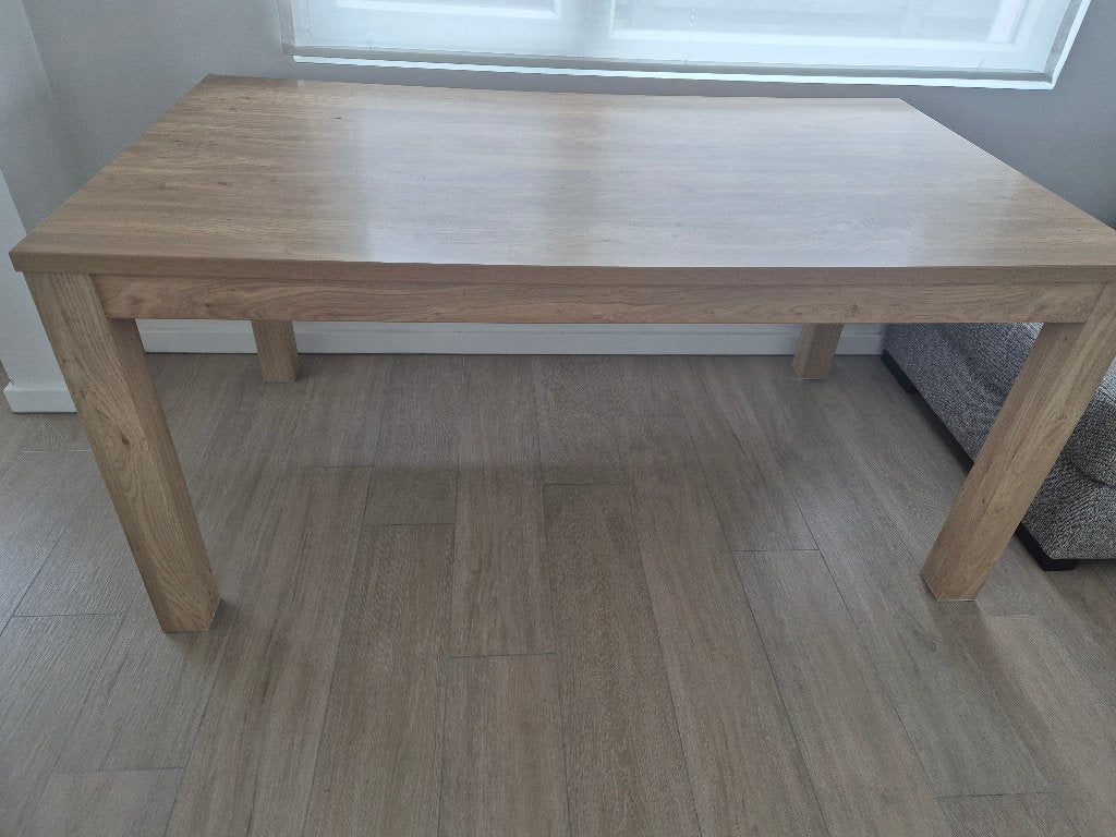 Eetkamer tafel, Ophalen, Gebruikt, Modern/ landelijk, Eikenhout