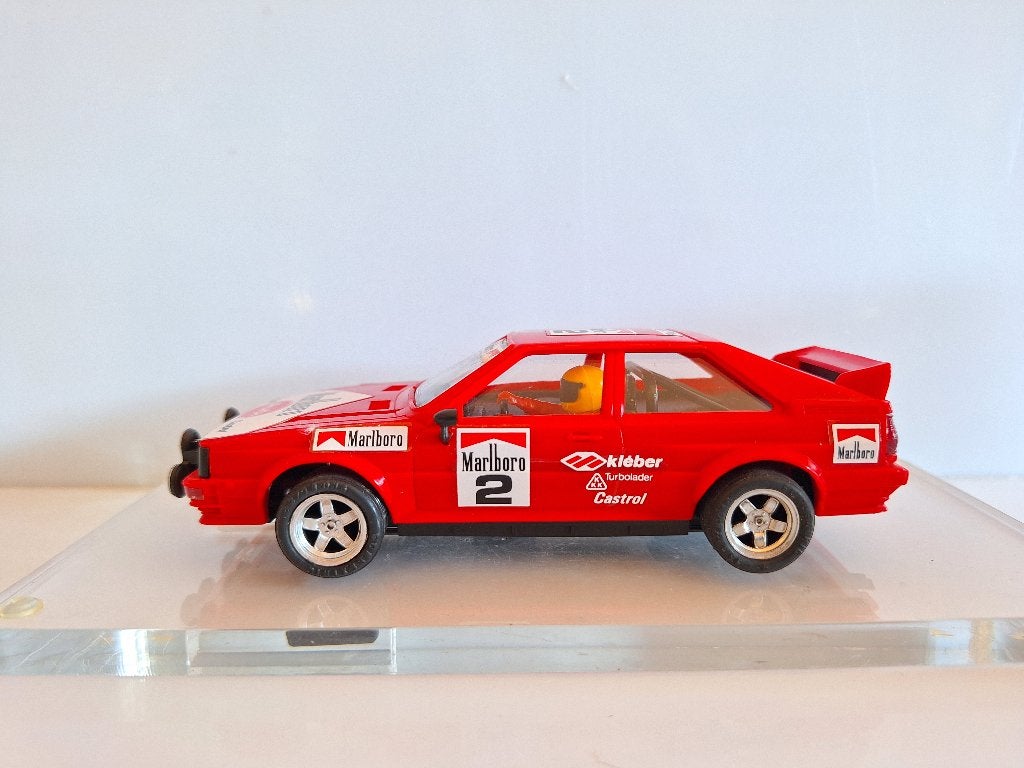 Audi Quatro 4x4 Scalextric Marlboro, Autres marques, Électrique, Enlèvement ou Envoi, Comme neuf