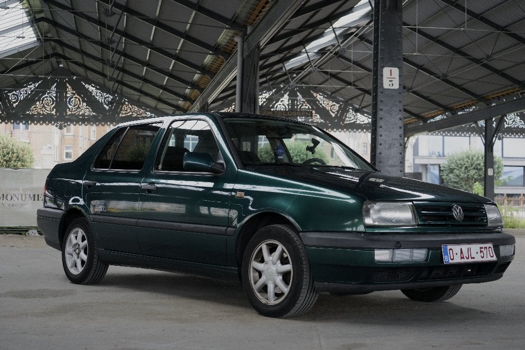 Volkswagen Vento Atlantic OLDTIMER | 100.000 km | Schuifdak, Autos, Achat, 4 portes, Particulier, Vert
