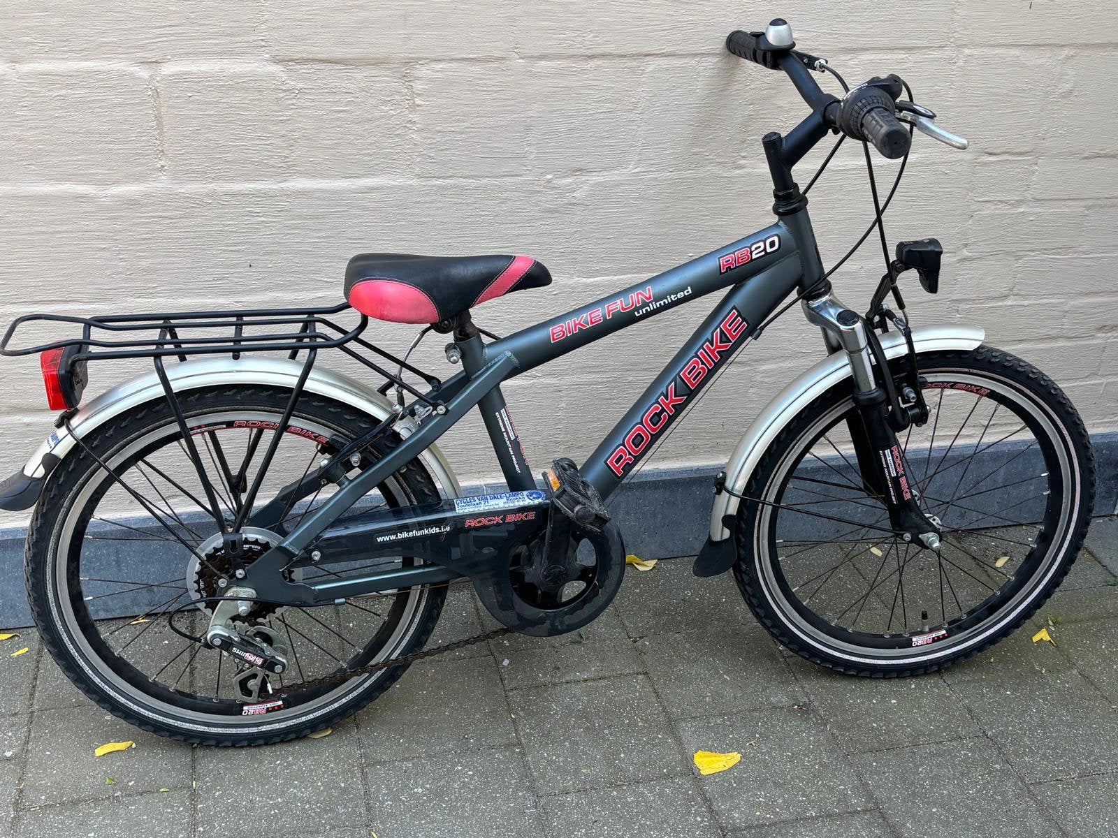 Jongensfiets 20’, Fietsen en Brommers, Ophalen, Zo goed als nieuw, Versnellingen