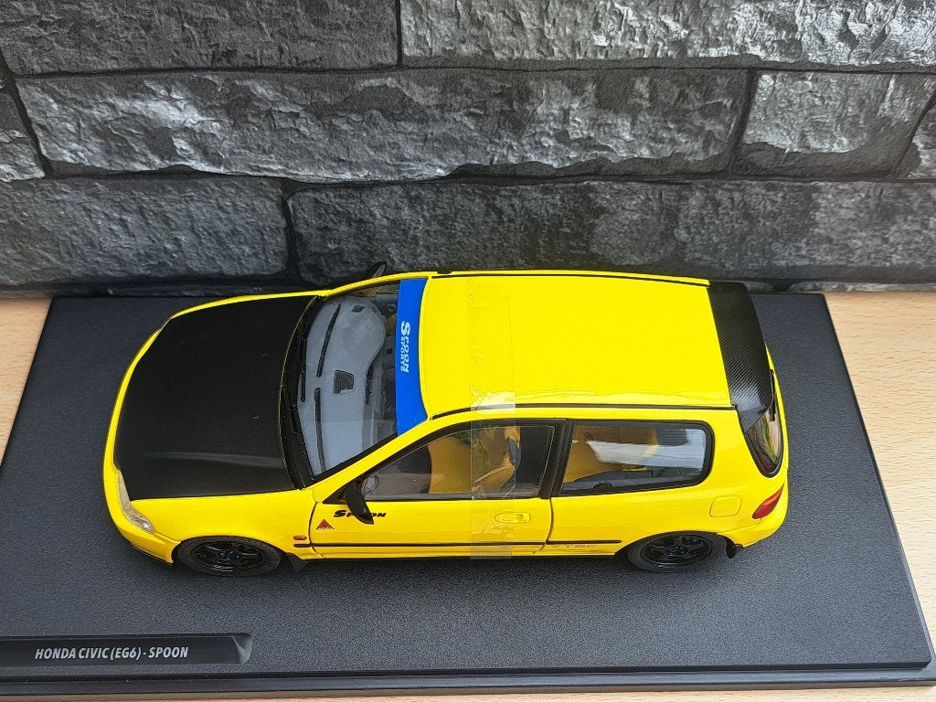 HONDA CIVIC EG6 SPOON 1/18ème, Enlèvement ou Envoi, Solido, Voiture, Solido