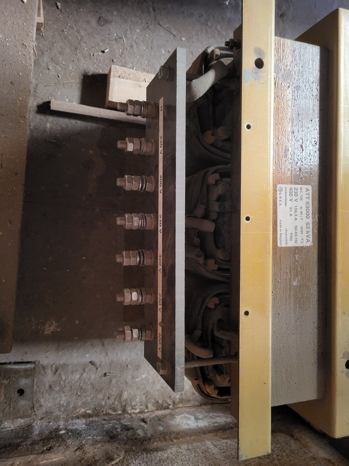 transfo´s te koop, Ophalen