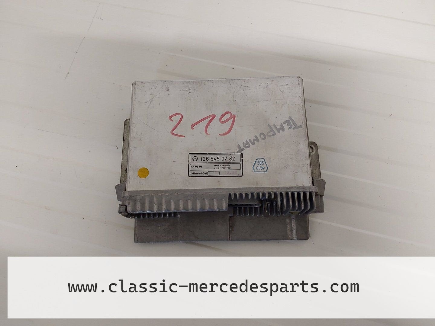 Tempomat module Mercedes w126 SEL SEC 1265450732, Autos : Pièces & Accessoires, -, Utilisé, -, -