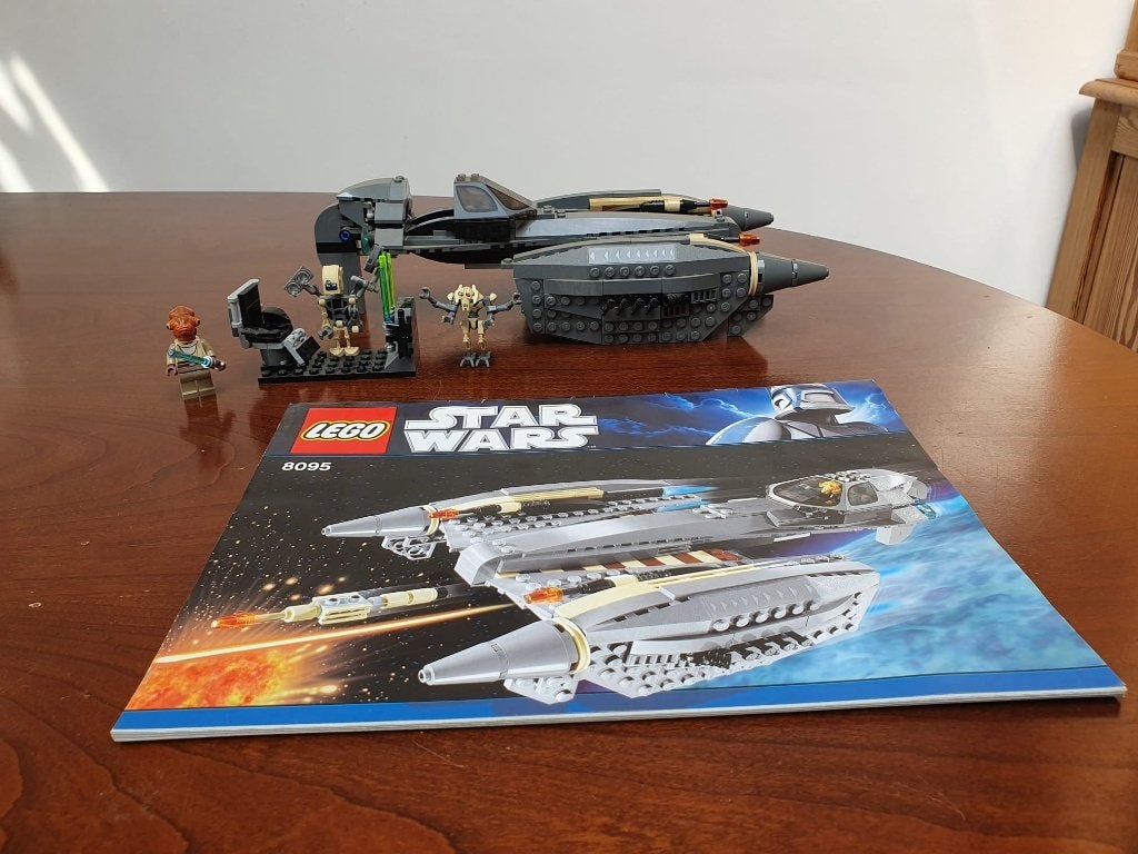 Lego Star Wars 8095 General Grievous' Starfighter, Gebruikt, Star Wars, Lego, Ophalen of Verzenden