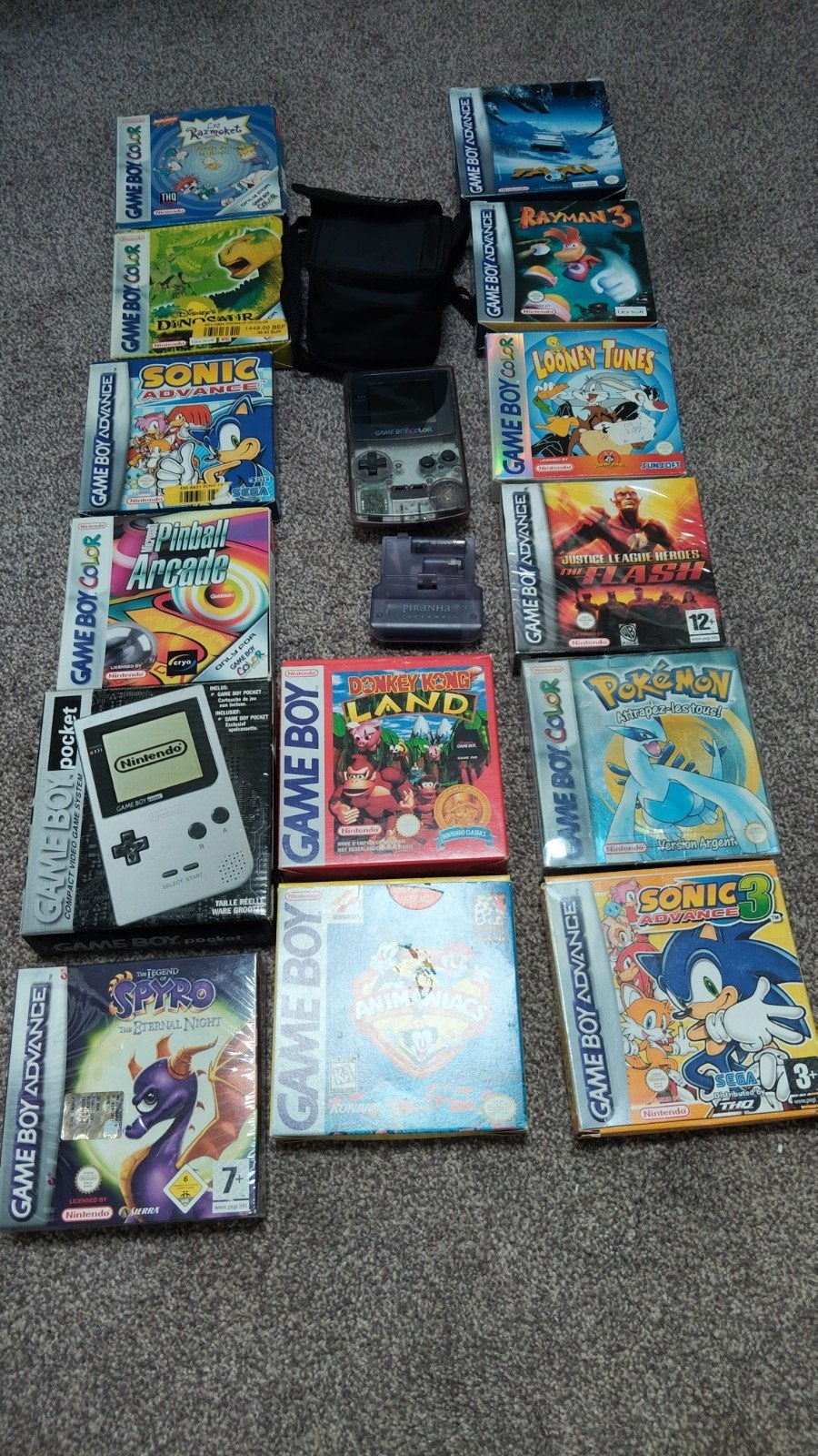 Game Boy Color Game Boy Pocket jeux pour Game Boy 2 jeux sou, Enlèvement, Game Boy Pocket