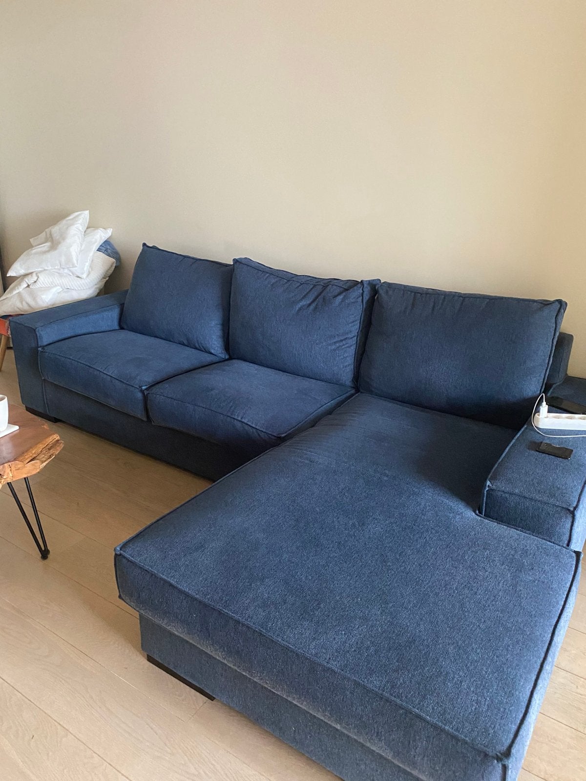 Canape d’angle, Maison & Meubles, 75 à 100 cm, Quatre personnes ou plus, 150 à 200 cm, Comme neuf