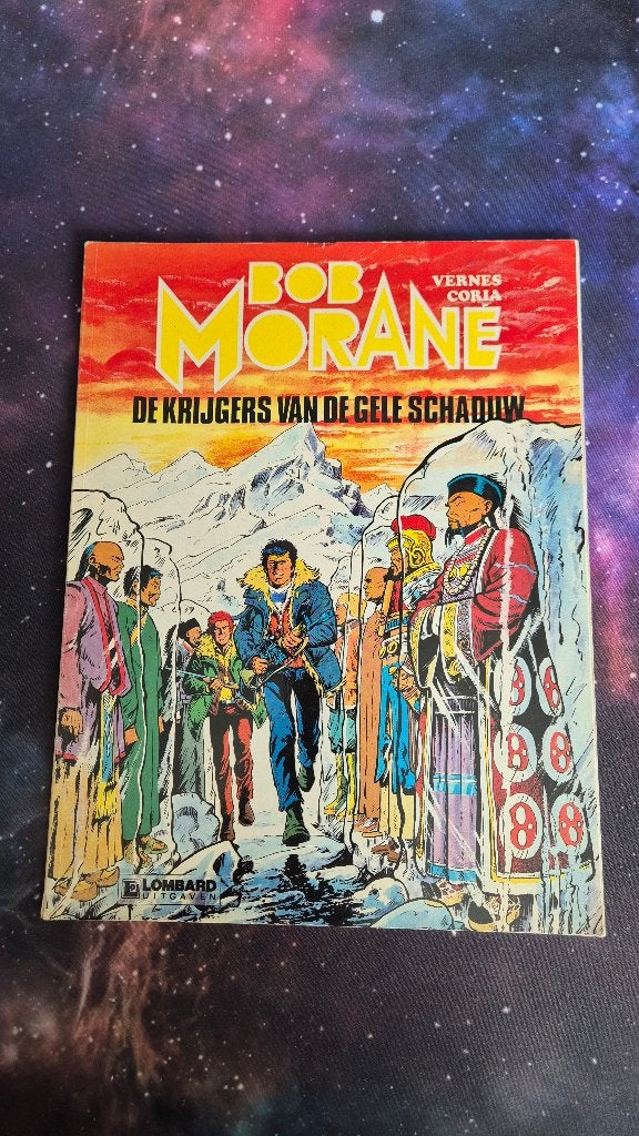 Bob Morane : De Krijgers van de Gele Schaduw, Eén stripboek, Ophalen of Verzenden, Gelezen