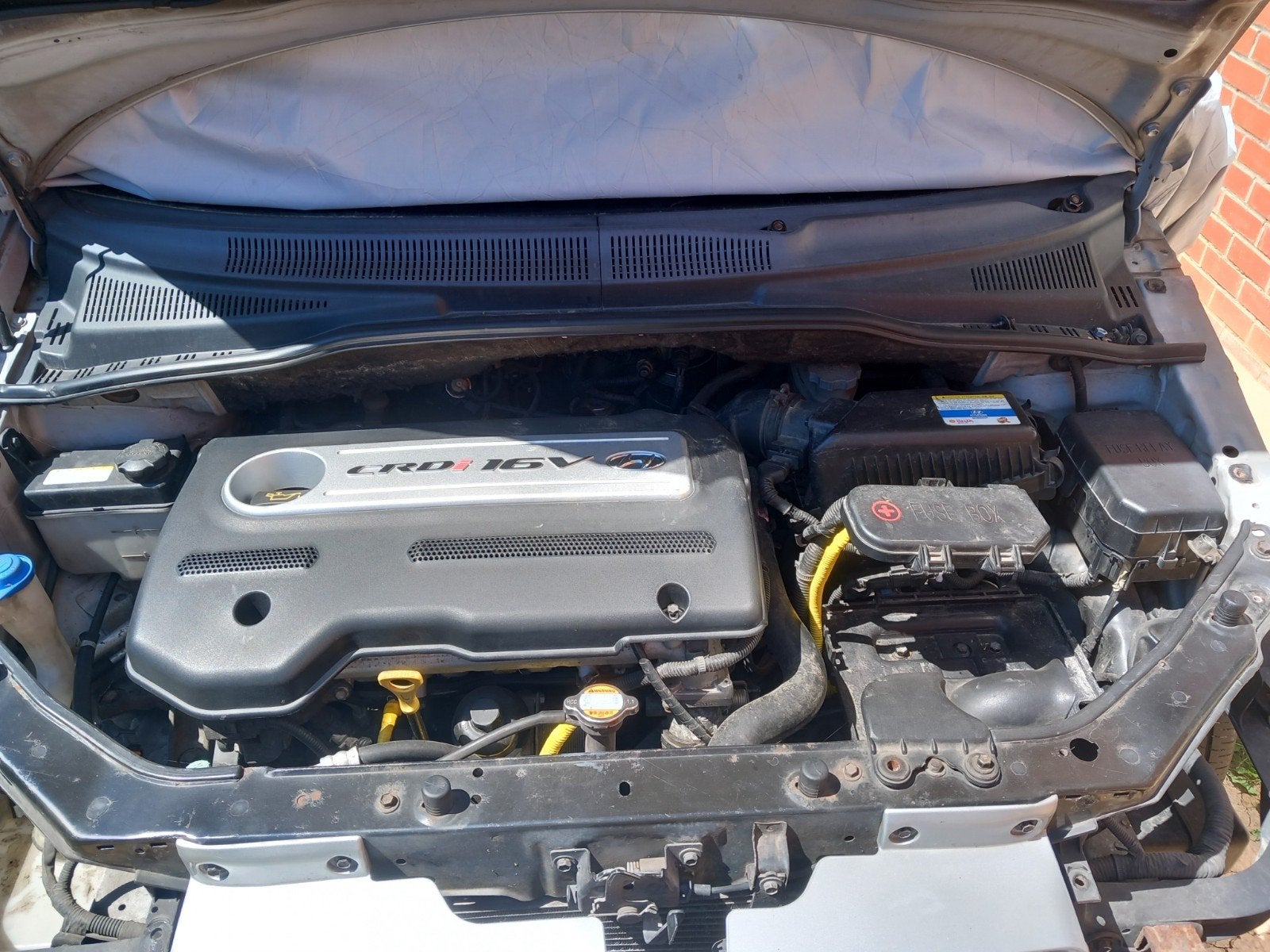 TOUTE PIECE MOTEUR HYUNDAI GETZ 1500 CRDI 2006-2009, Autos : Pièces & Accessoires, Enlèvement, Révisé, Hyundai