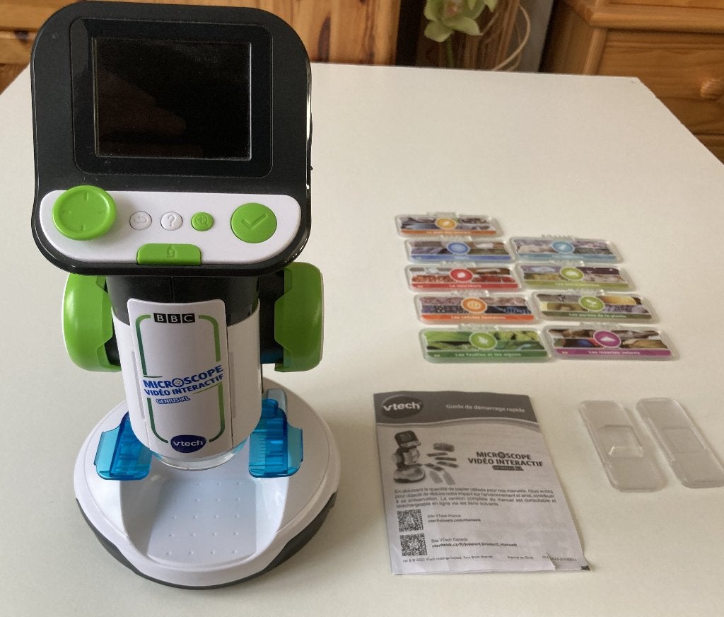 Vtech microscope vidéo interactif Génius XL (pour enfant), Enlèvement, Comme neuf, 6 ans ou plus