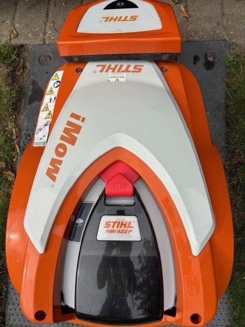 Grasrobot Stihl RMI 422P, Tuin en Terras, Ophalen, Gebruikt, Sthil, Met regensensor