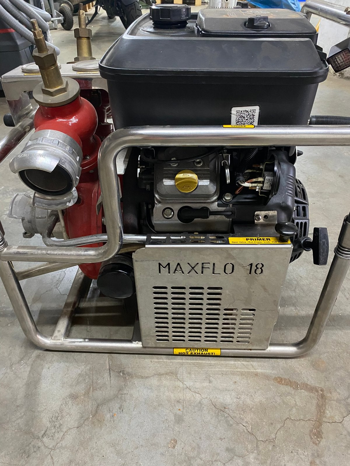 Pompe à eau pour pompiers, Enlèvement, Comme neuf