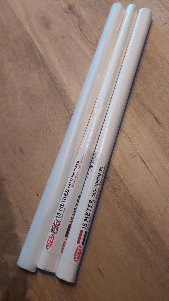 Opry Patroonpapier 60 cm x 15m -  2 rollen, Ophalen