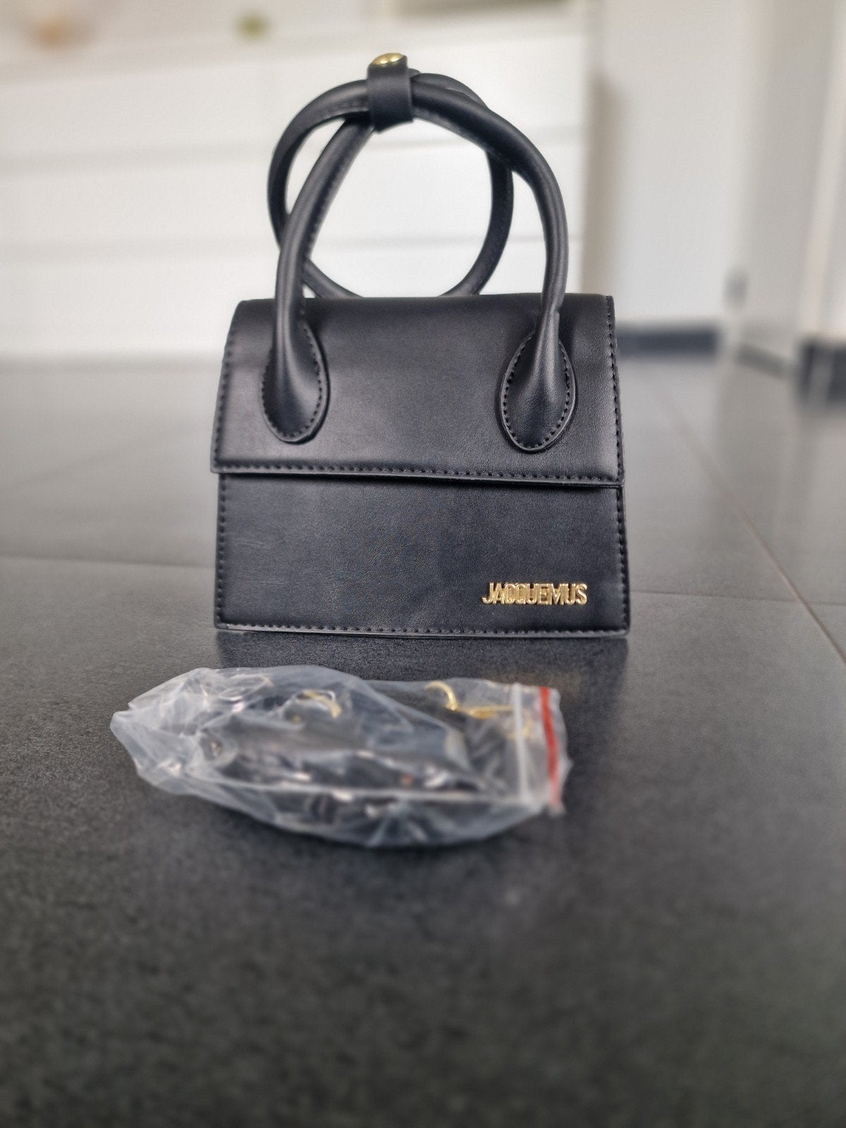 JACQUEMUS Le Chiquito Moyen handtas Nieuw, Enlèvement ou Envoi, Neuf, Noir, Sac à main