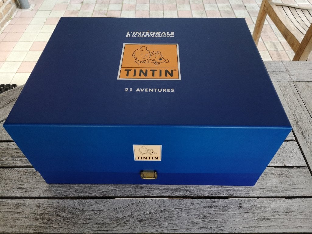 Coffret de l'intégrale Tintin en 6 VHS : Edition Collector, Cd's en Dvd's, VHS | Film, Boxset, Gebruikt, Ophalen of Verzenden