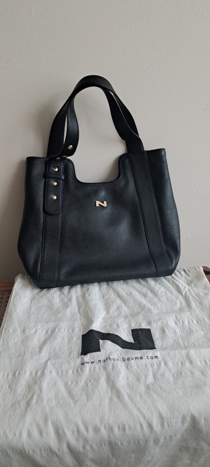 Handtas Nathan, Handtassen en Accessoires, Ophalen, Zwart