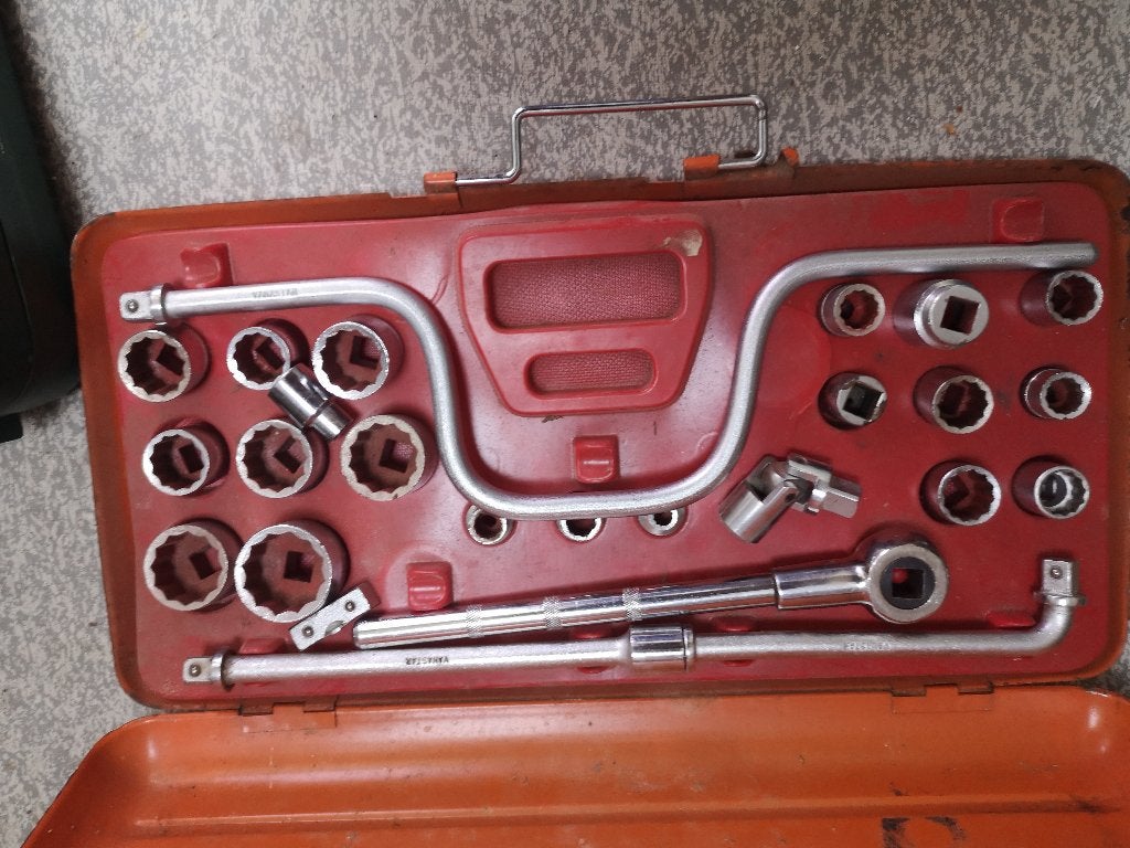 Set de clés à cliquet, Enlèvement
