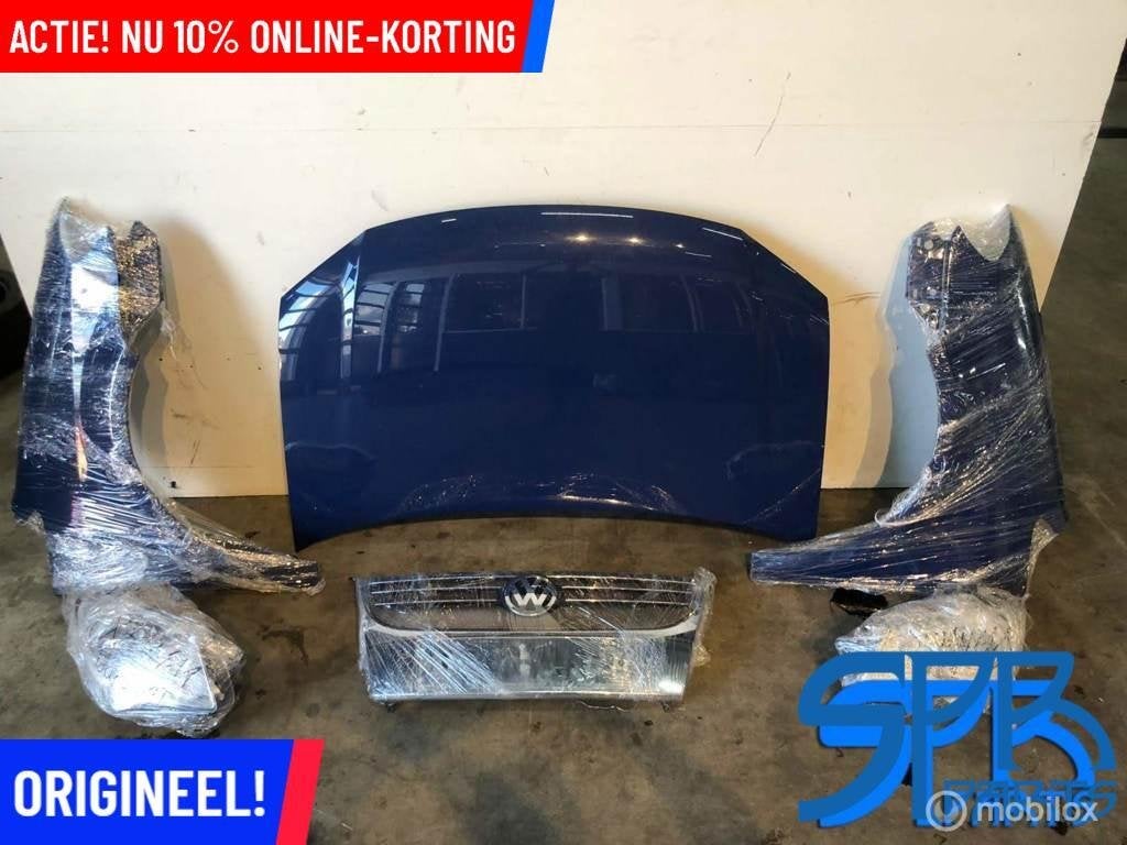 Voorkop VW Touran facelift 1.4 tsi blauw XENON zonder bumper, Gebruikt, Volkswagen, Ophalen of Verzenden, Volkswagen