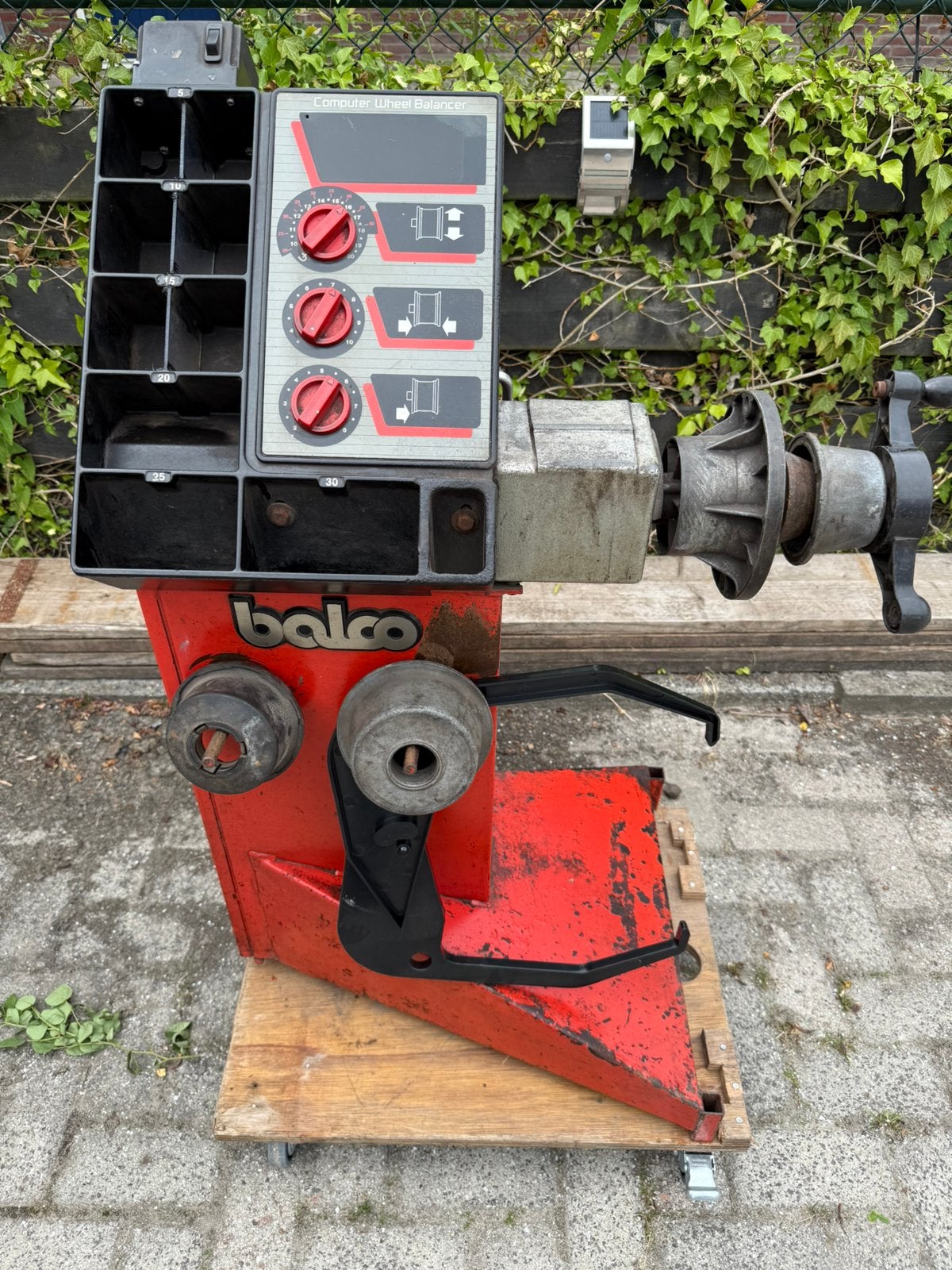 Balco balanceer machine, Ophalen, Gebruikt
