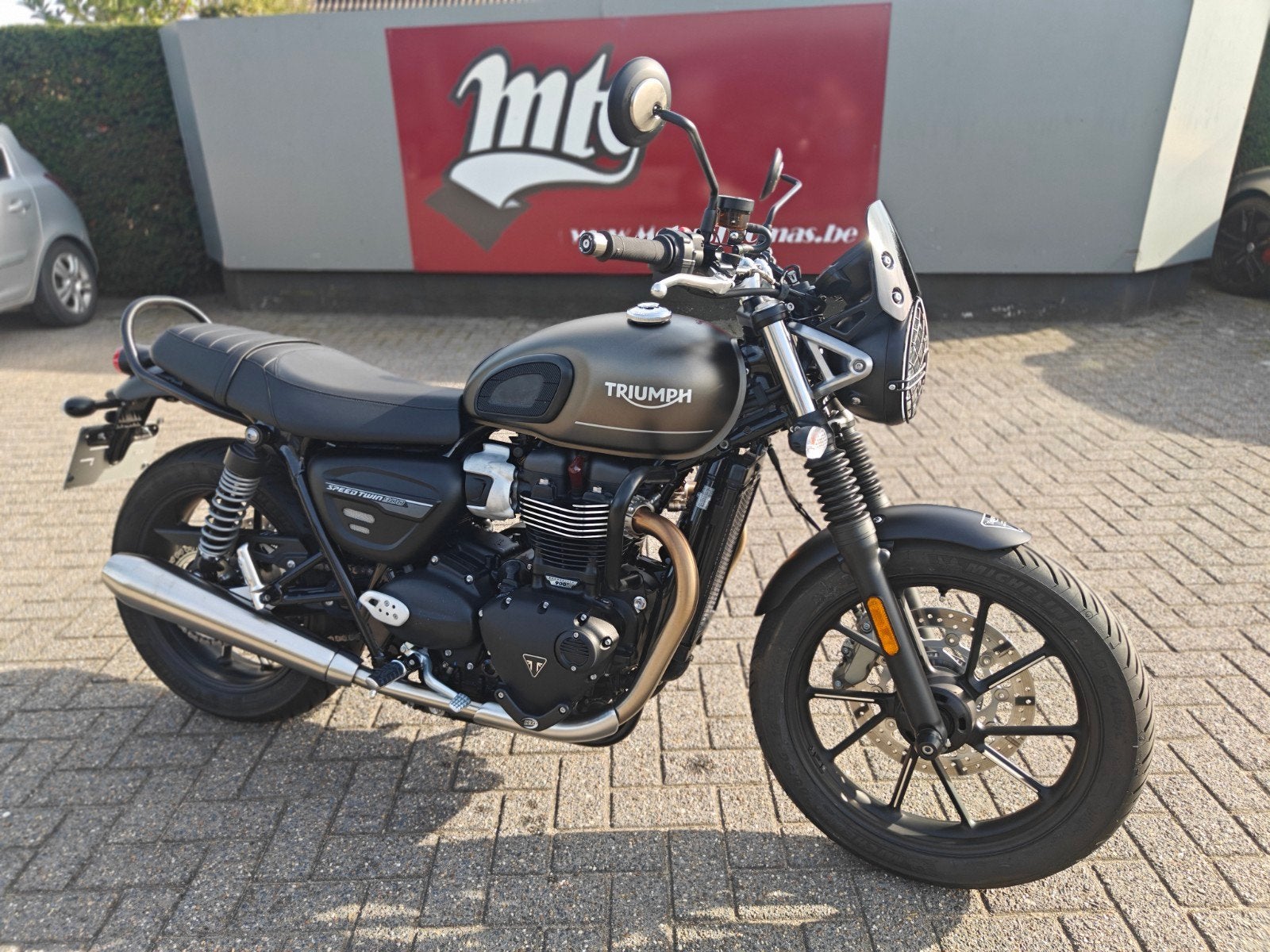 Triumph Speed Twin 900 2022 385km, 2 cilinders, 900 cc, ABS, Meer dan 35 kW