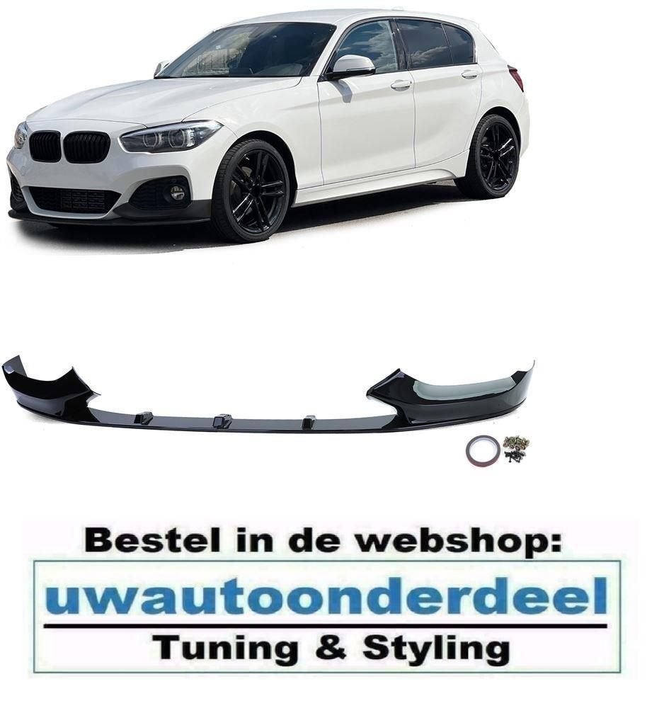 Spoiler glans Zwart Bmw 1 Serie F20 F21 LCI M Pakket, Envoi
