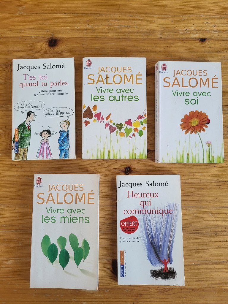 Lot de 5 livres, Livres, Enlèvement, Utilisé