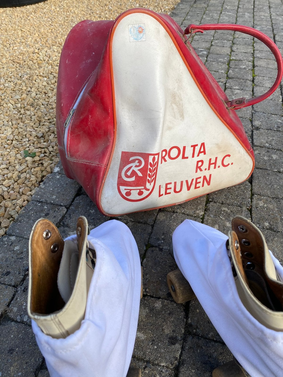 Vintage rolschaatsen, Ophalen, Gebruikt