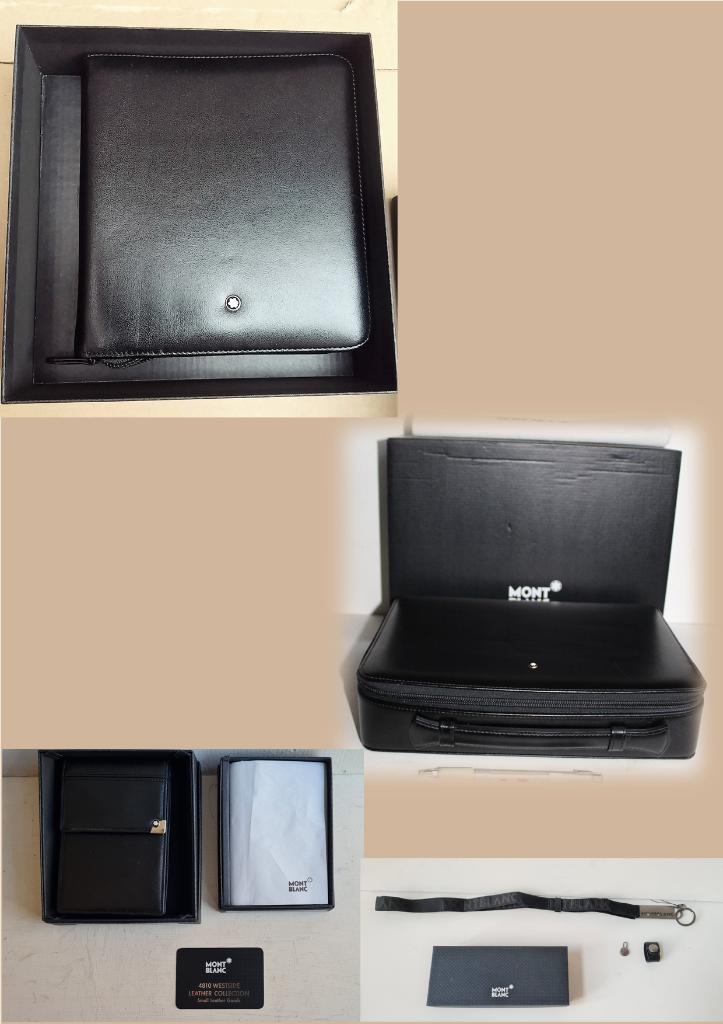 MONTBLANC etuis AS NEW IN BOX, Ophalen of Verzenden, Zo goed als nieuw
