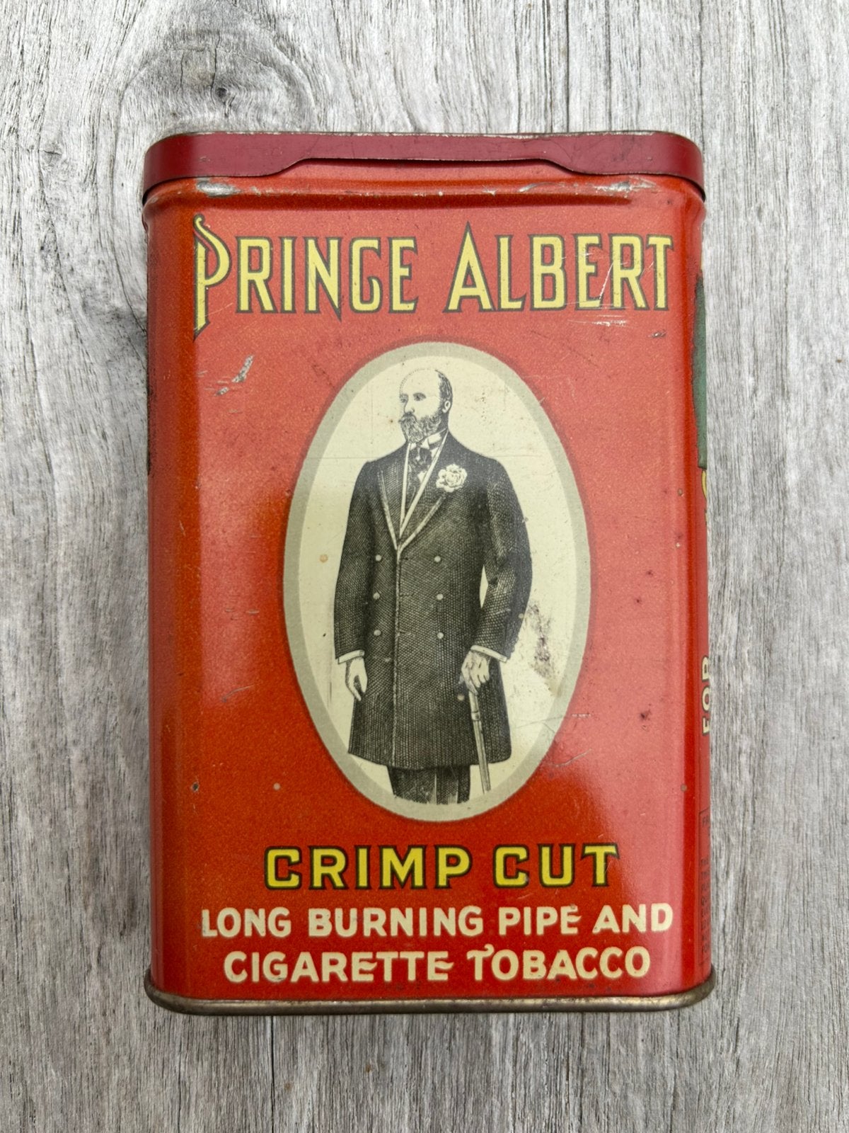Boîte à tabac Prince Albert, US WW2, vide, Collections, Enlèvement ou Envoi
