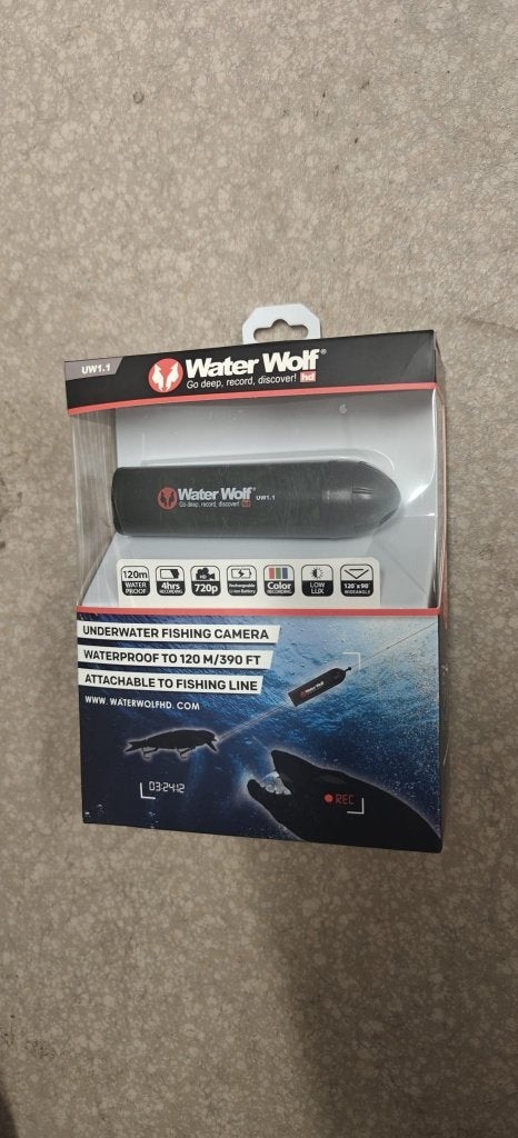 Water Wolf UW1.1 HD onderwatercamera nieuw in verpakking, Ophalen, Nieuw, Overige typen